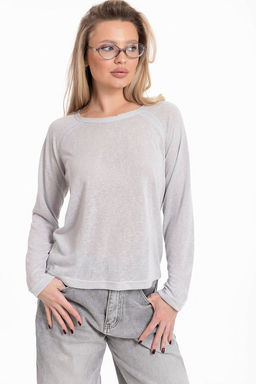 Лонгслив М325165с серый