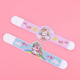 Браслет "Алмазная мозаика. Единорог" в коробке