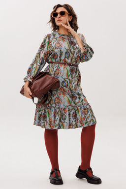 Платье ANELLI 1775 экзотический серый