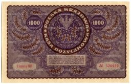 1000 марок 1919 года Польша