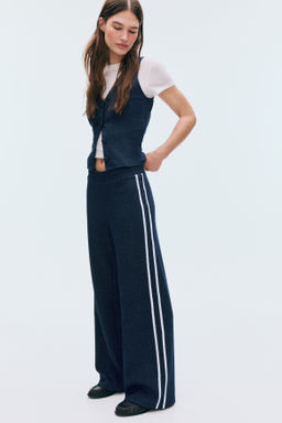 Pantal?n de punto con ribetes de encaje - H&m фото 2
