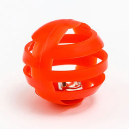 Цена за 60 шт. Шарик для кошек с бубенчиком Футбол, 3,8 см, фасовка 60 шт, микс цветов - Пижон фото 2