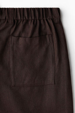 Pantal?n en mezcla de lino Relaxed Fit - H&m фото 5