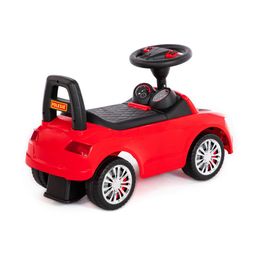 Каталка-автомобиль SuperCar №2 со звуковым сигналом (красная) - Полесье фото 4