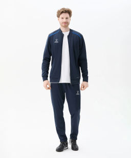 Олимпийка JOGEL DIVISION PerFormDRY Pre-match Knit Jacket, темно-синий  фото 7