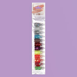 Набор для декора, 12 бутылочек, разноцветные - Qf фото 3