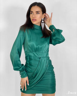 Платье Лэкси (изумрудный) - Nadi bordo фото 2