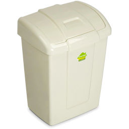 Контейнер для мусора"Форте"9л слоновая кость С340СЛК