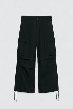 RELAXED FIT CARGO SUIT TROUSERS SOSHIOTSUKI X ZARA  фото 3