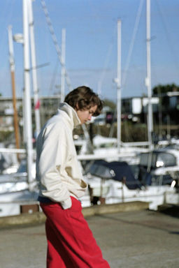 POUCH POCKET POLO SWEATSHIRT