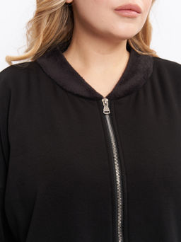 Кардиган на меху ZGA23521BLK01 - Артесса фото 7