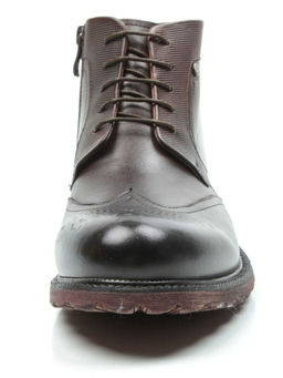 01-H9053-B1-SW5 BROWN Ботинки демисезонные мужские (натуральная кожа) - Фабричный китай фото 8
