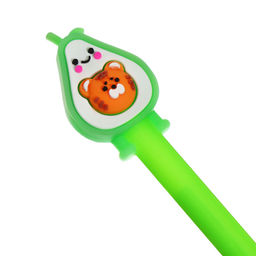 Цена за 12 шт. Ручка - прикол гелевая Авокадо МИКС - Calligrata фото 4