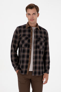 Erkek Kahverengi Uzun Kollu G_mlek Sepette S_rpriz _ndirim