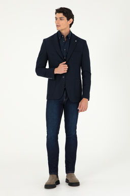 Мужская темно-синяя куртка - U.s. polo assn фото 4