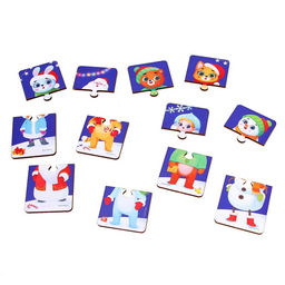 Пазлы Новогодняя кутерьма - Лесная мастерская фото 15