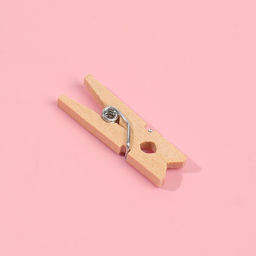 Цена за 3 шт. Прищепки для шитья, 2.5×0.8 см, 50 шт., бежевые