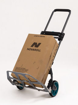 Тележка ручная хозяйственная, двухколёсная, нагрузка до 100 кг, складная, грузовая, Greengo  фото 15