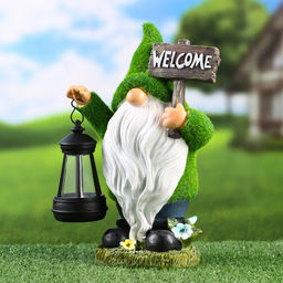 Садовый фонарь Гном Травянчик 9х15х25см - Take it easy фото 5