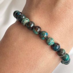 Браслет из Хризоколлы 16 см