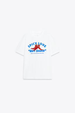 TEXT PRINT T-SHIRT