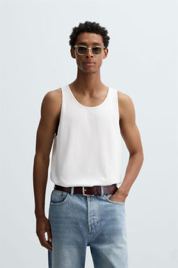 RELAXED FIT TANK TOP - Zara фото 2