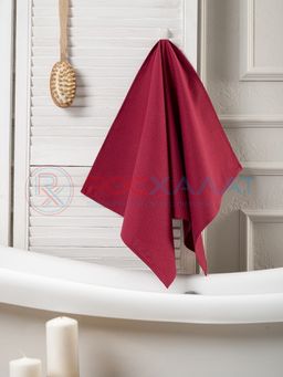 Однотонное вафельное полотенце ПВ-01 (15) 40х70