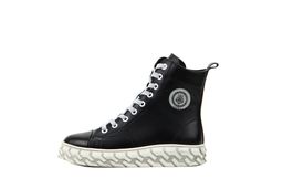 Ботинки EDART 215.icebergw. black/мех