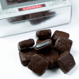 Шоколадные конфеты ЖЕЛЕ & ШОКОЛАД Клюква (Мини) 250 г - Петербургская коллекция фото 2