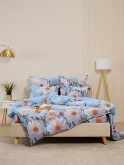 Пододеяльник бязь люкс на молнии - Ромашки 180х215