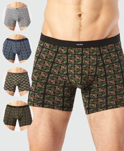 Трусы мужские боксеры Rogers 8702 хлопок, эластан размеры M, L, XL, 2XL