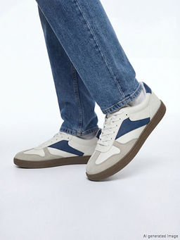 Renk Bloklu Erkek Spor Ayakkab?