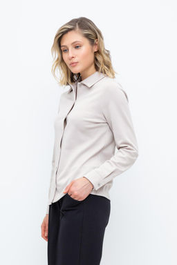 ЕВТ 3246/кремовый рубашка жен