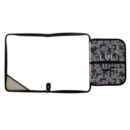 Папка для труда, А4, пластиковая, 23×32.5×2.5 см «Пиксели»