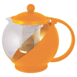 Чайник заварочный РТР-01-500ML (стекло, пластик корпус, металл.ситичко) 910101 /Mallony/  фото 5