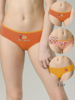 GULB4301/1(3шт. в упаковке) трусы для девочек