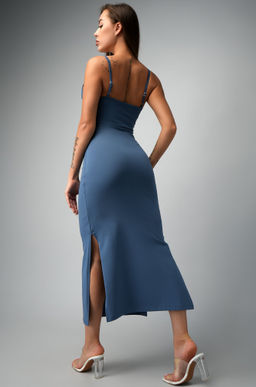 Женское платье-сарафан с разрезами Happyfox - Happy fox фото 4