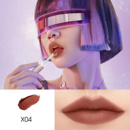 ZEESEA Помада для губ жидкая Interstellar discovery velvet lip cream тон X04, 2 г  фото 5