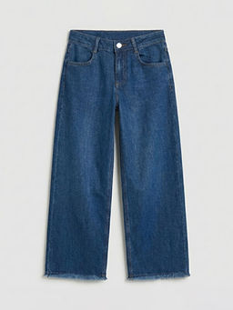 Wideleg K?z ?ocuk Jean Pantolon