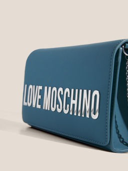Клатч LOVE MOSCHINO SMART DAILY BAG Артикул 4560936, зелено-синий  фото 4