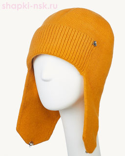 885 WH Ушанка женская (56-58)