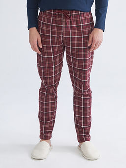 Standart Kal?p Ekose Erkek Pijama Alt