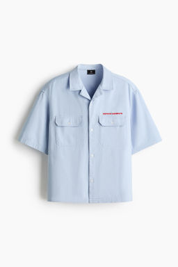 Camisa cargo de manga corta Relaxed Fit