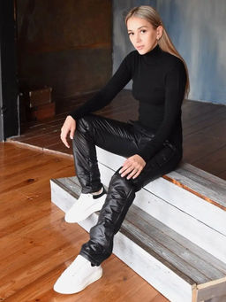 Брюки женские утепленные С210 Черный от фабрики Спортсоло