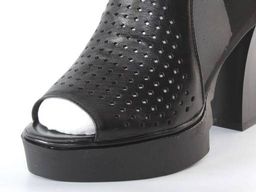 04-M3-1479 BLACK Ботинки зимние женские (натуральная замша, натуральный мех)