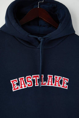 TRENDYOL MAN Antrasit Oversize/Genis Kesim Ici Polar/S?cak Tutan Kapusonlu Sweatshirt TMNAW24SW00029 - Trendyolmilla фото 26