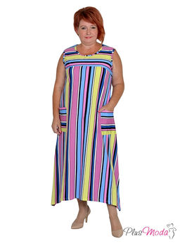 Платье Модель №1332 размеры 44-84 - Plusmoda фото 2