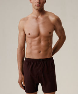 ATLANTIC 2MBX-054 Трусы боксеры Solid - набор 2 шт. баклажан + хаки  фото 2