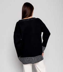 Кардиган #КТ2468, чёрный - Dommod фото 4