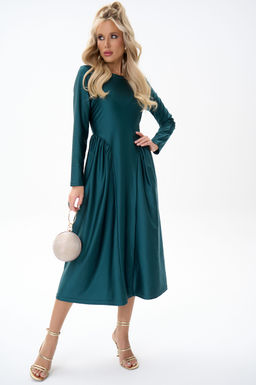 Платье Донна (изумрдный) - Эльза фото 5
